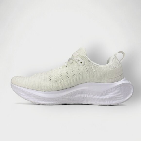 Nike React Infinity Run Flyknit 4 Wide Women’s 7 White FN0880-101 Running Shoe - Picture 2 of 13